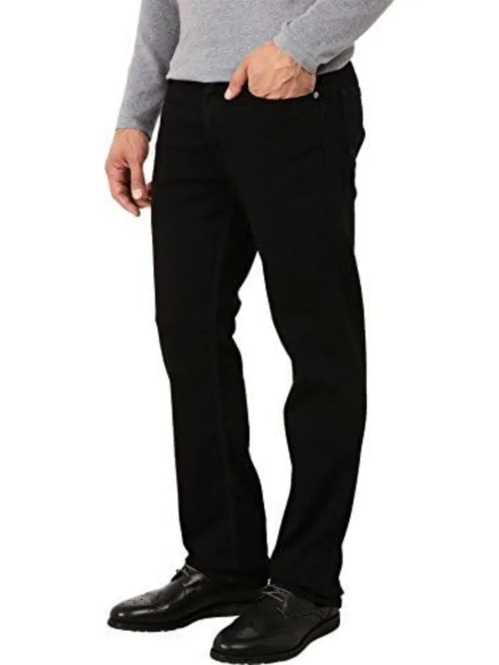 Men's Straight Fit Jeans - Classic Style, Comfortable Denim, Versatile Everyday